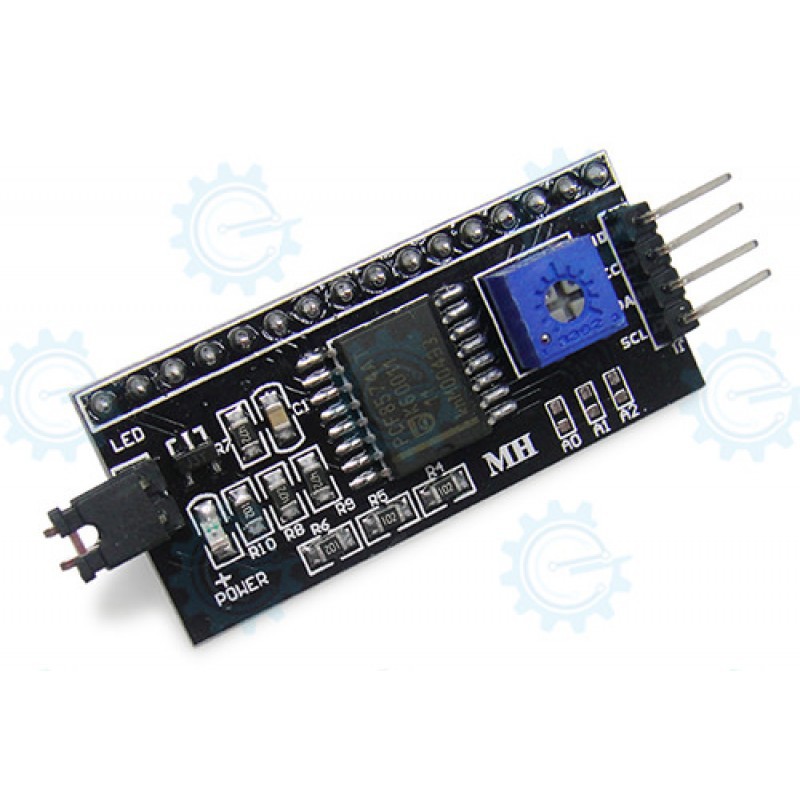 I2c Iic Serial Interface Board Module For 16x2 20x4 Lcd Display Shopee Philippines 2687