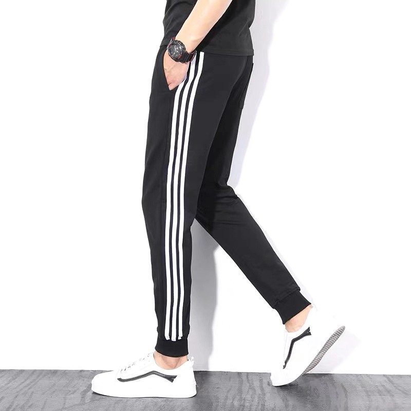 jogger pants side stripe