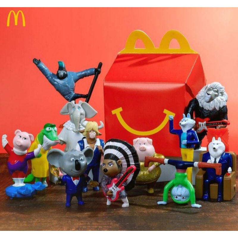 Mcdonald's Happy Meal Sing 2 COMPLETE SET | Shopee Philippines