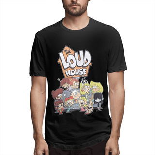 XIAOQIU Nickelodeon The Loud House men sport t-shirt casual cotton tee Birthday Gift #1