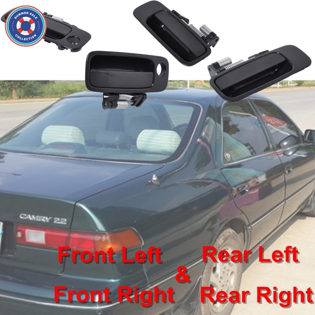 1 Set Outside Door Handle Fit For 1997 2001 Toyota Camry Front