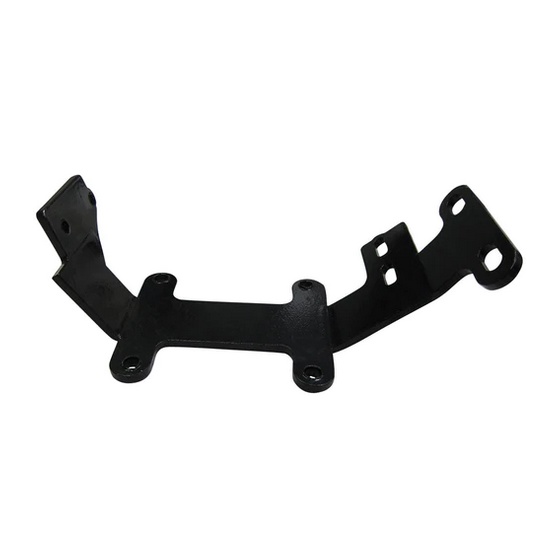 motorized bicycle offset wide frame chopper mount kit
