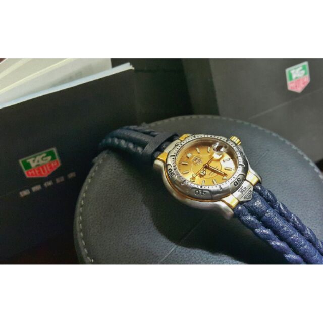 tag heuer 6000 leather strap