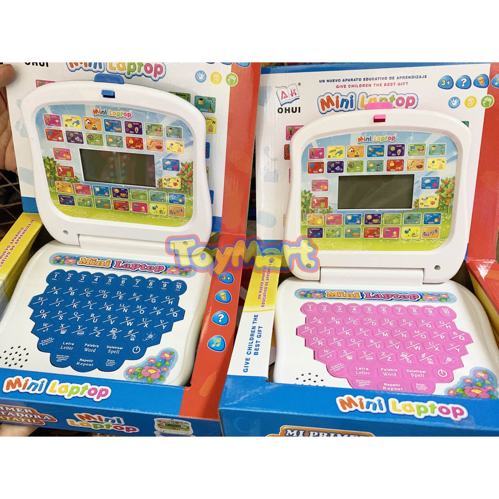 (NEW)English + Spanish Language Learning Laptop Learning Machine Letter