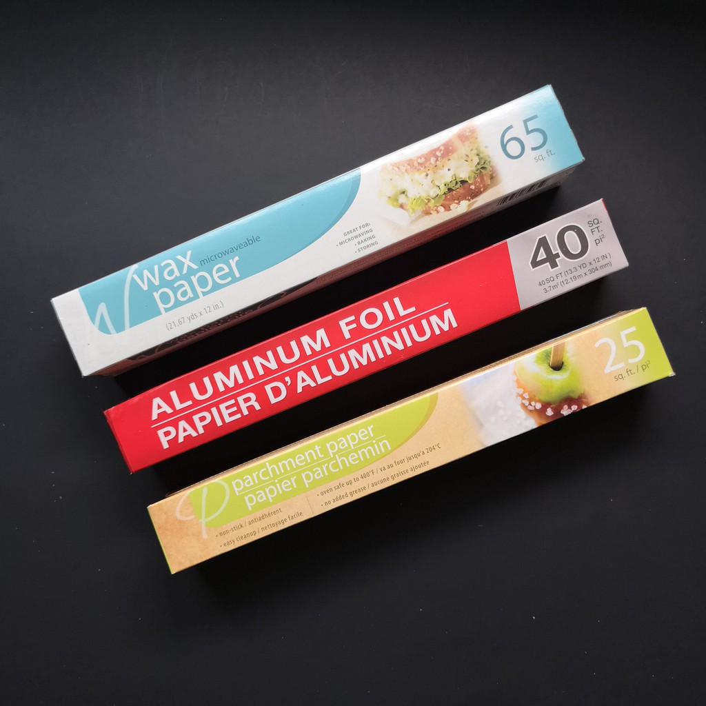 Aluminum Foil / Parchment Paper / Wax Paper | Shopee Philippines