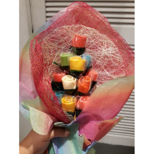 Edible Chocolate Bouquet Of Flowers For Sale Shopee Philippines