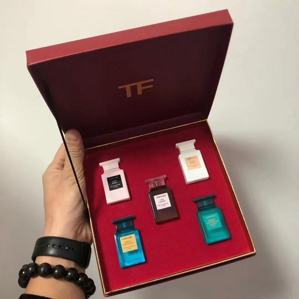 TOM FORD Black White Red Rose Ebony Cherry Perfume Red Set | Shopee  Philippines