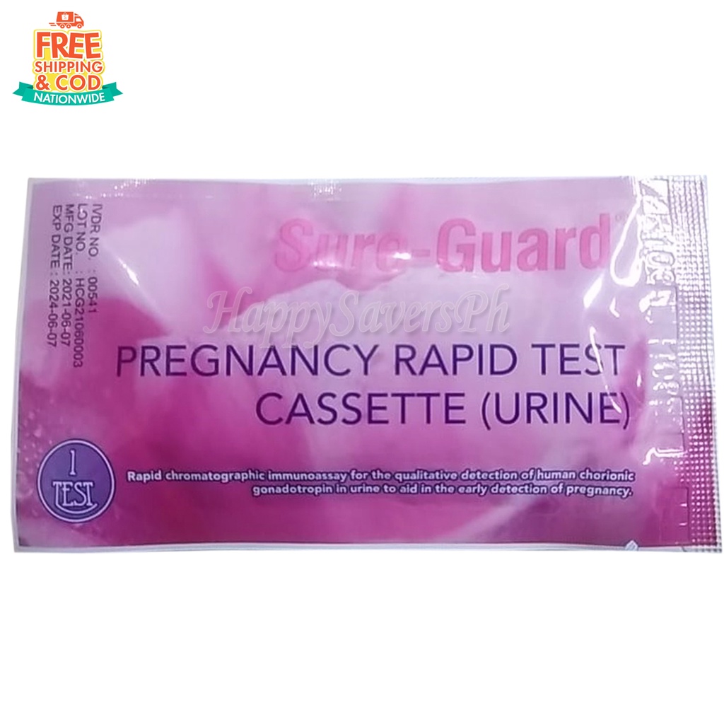 COD SureGuard Pregnancy Test Kit Shopee Philippines