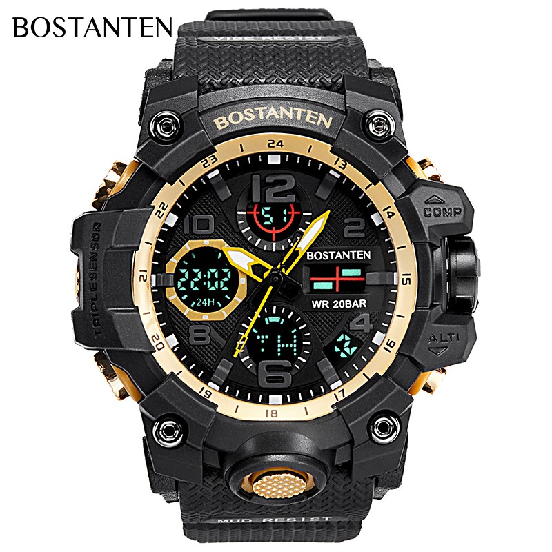 BOSTANTEN Men s Watch Sale Men s Waterproof Digital Watch BOSTANTEN Men s Watch Sale Men s Waterproof Digital Watch