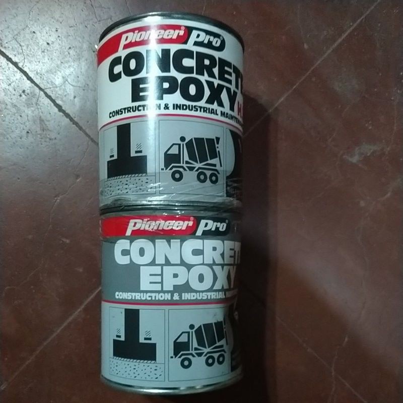 Pioneer Concrete EPOXY High viscosity A and B 1 liter each Shopee