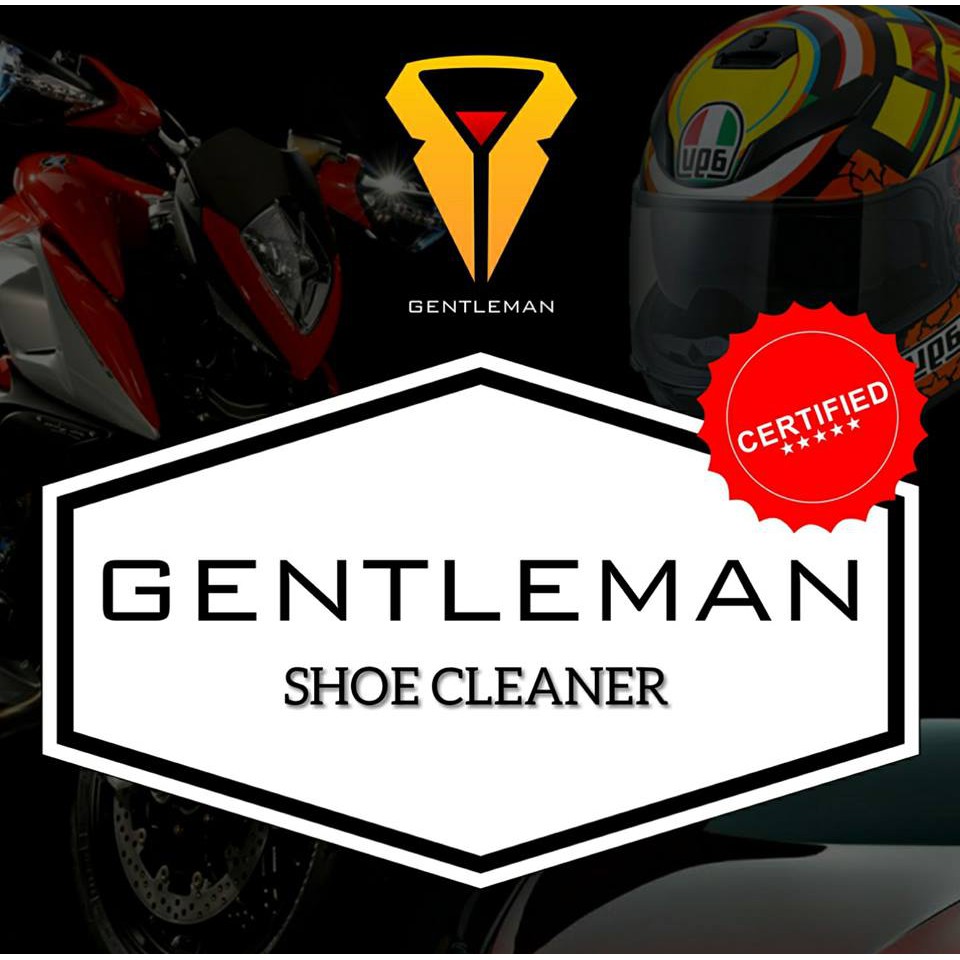 gentleman product SHOE CLEANER Can be used for both rubber or leather material. gentleman product SHOE CLEANER Can be used for both rubber or leather material.