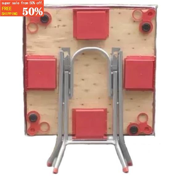 Varnish Wooden Foldable Mahjong Table (Standard Sized) (w/smooth