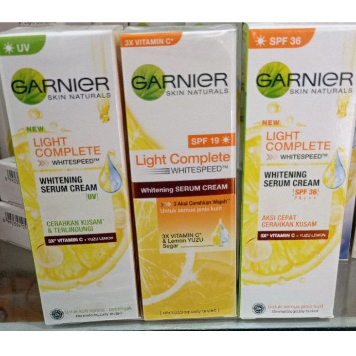 garnier light complete day cream spf 36