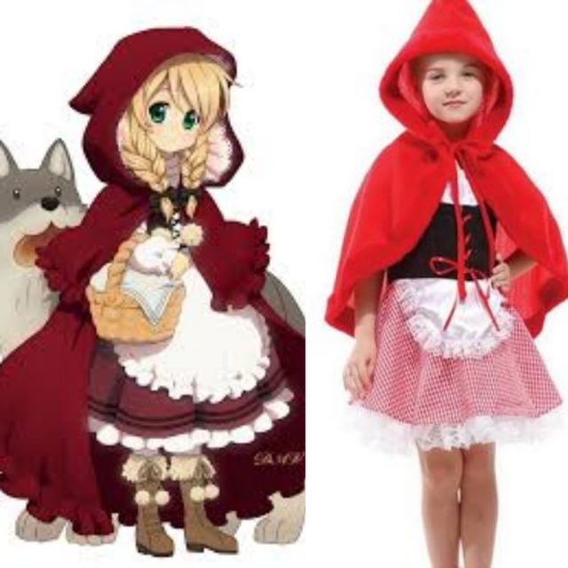 red riding hood children's costume