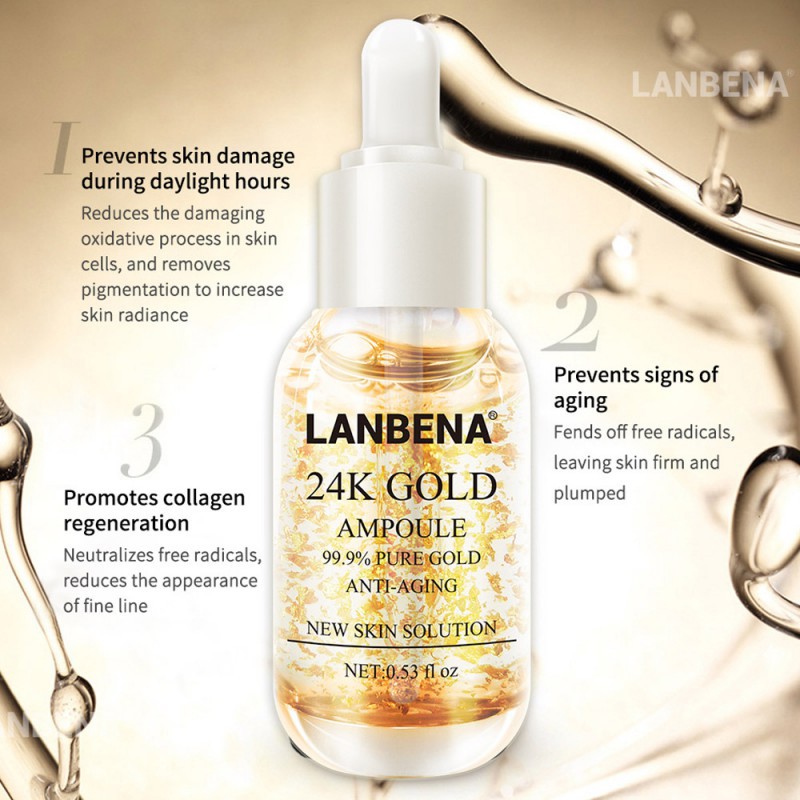 lanbena 24k gold serum