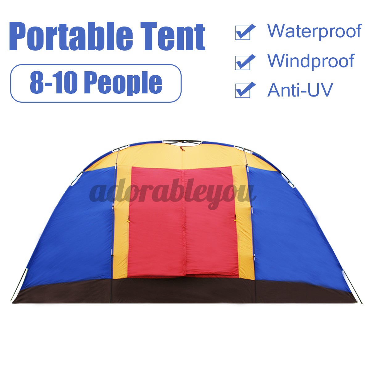 8 x 10 camping tent