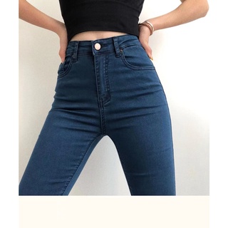 Stretchable Skinny Jeans High Waist Pants with Belt Holder COD