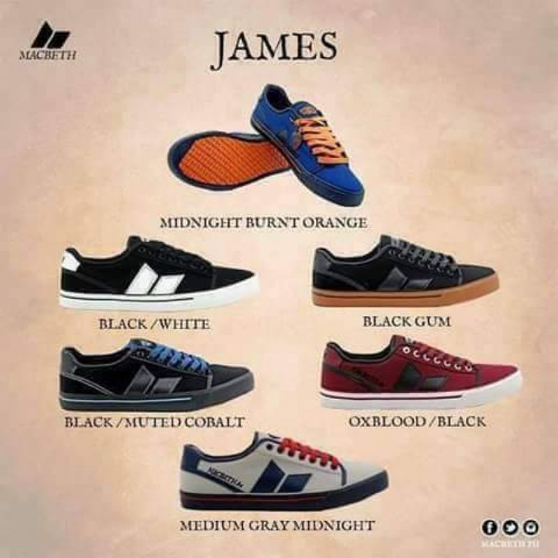 macbeth james shoes