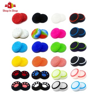 2 Pieces Thumb Grip Thumbgrip for DS3 PS3, DS4 PS4, DS5 PS5, Xbox, 8bitDo, Switch Pro Controller