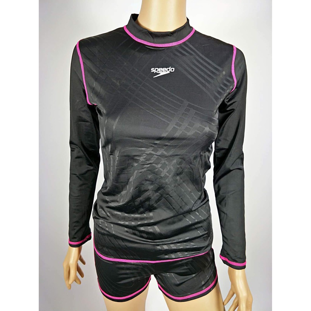 speedo rash guard womens