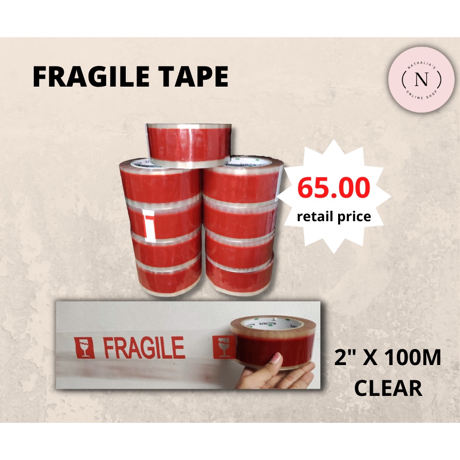 fragile-tape-2-x-100-meter-clear-shopee-philippines