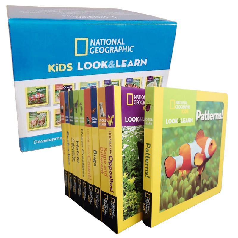 12 Books Set National Geographic Kids Look and Learn Reading Book for ...