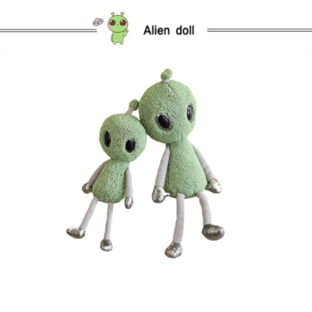 cute alien plush