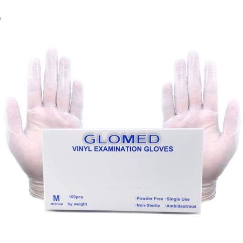 Glomed Vinyl Exam Gloves(None sterile) Shopee Philippines