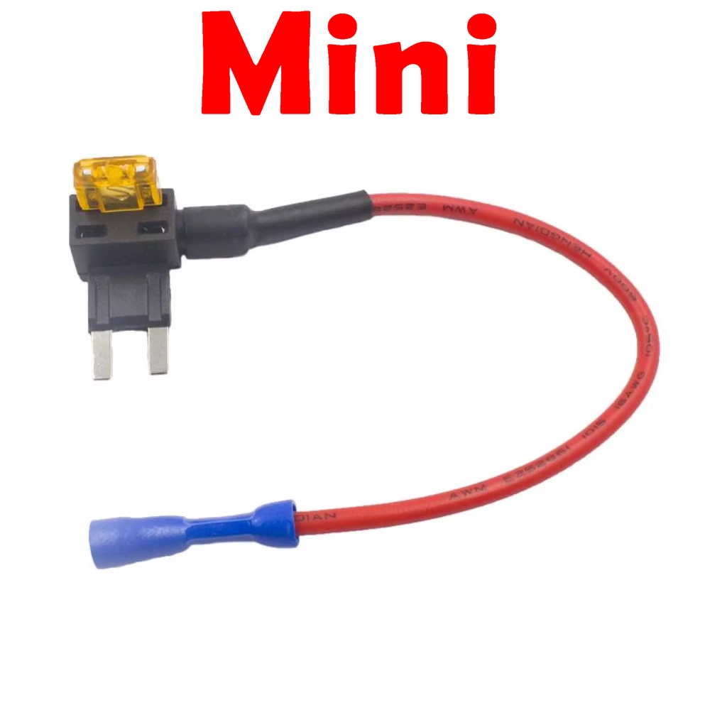 MINI FUSE Add Circuit Fuse Holder ATM APM Blade Tap Dual adapter Auto