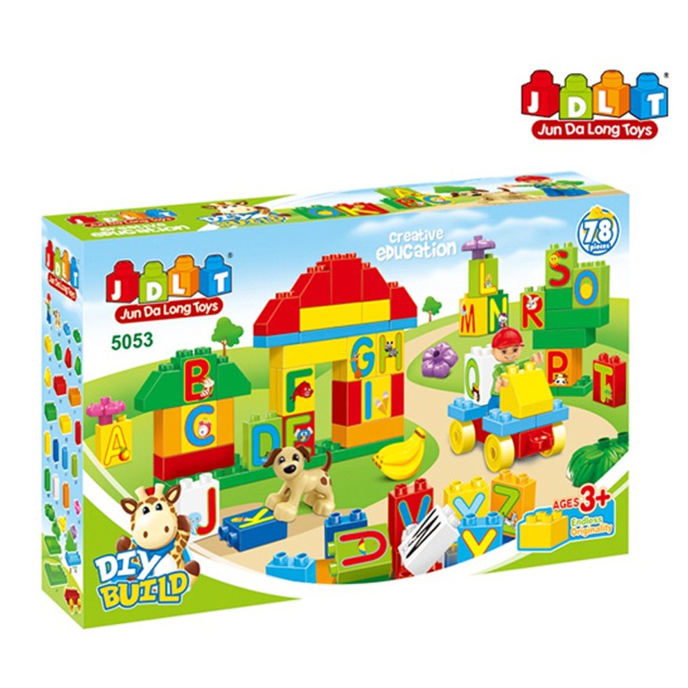 jun da long toys blocks