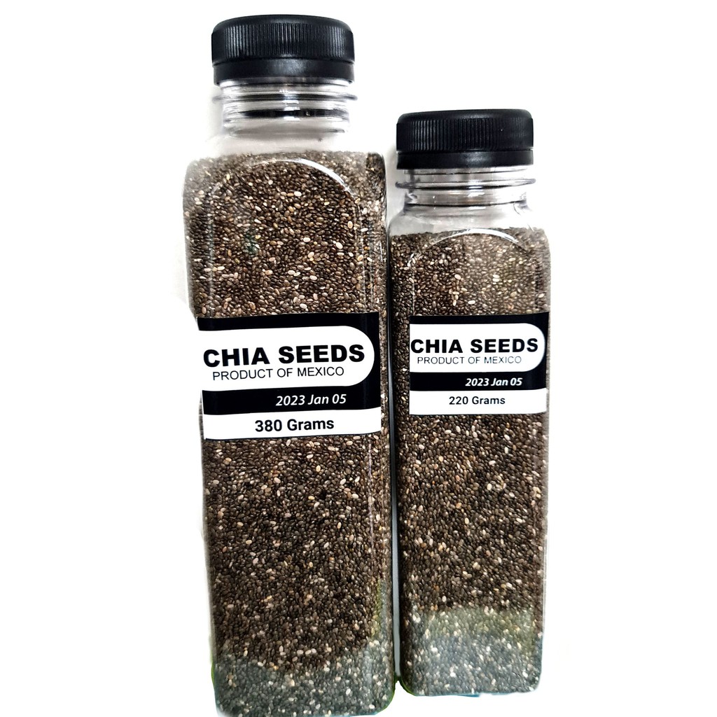 Organic Chia Seeds 220/380g Shopee Philippines