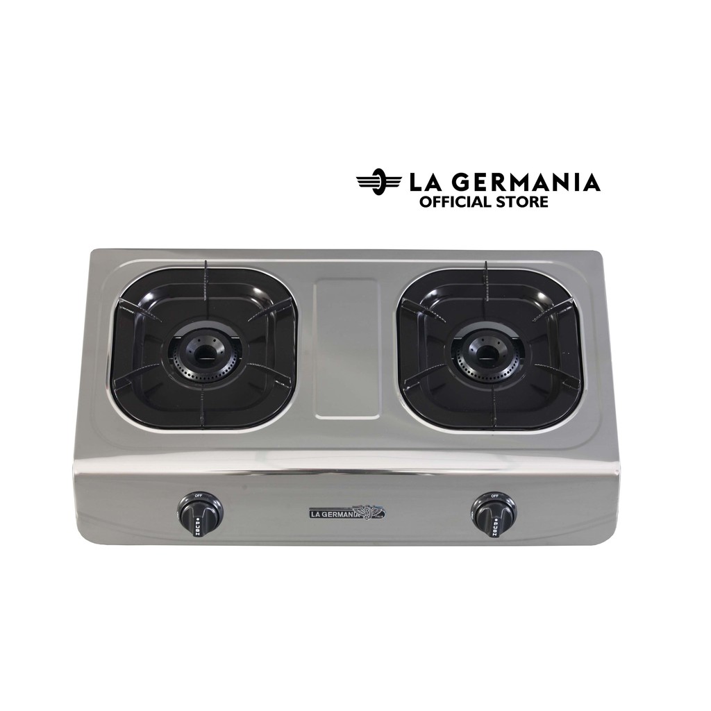 La Germania 2 Burner Gas Stove is rated the best in 04/2024 BeeCost