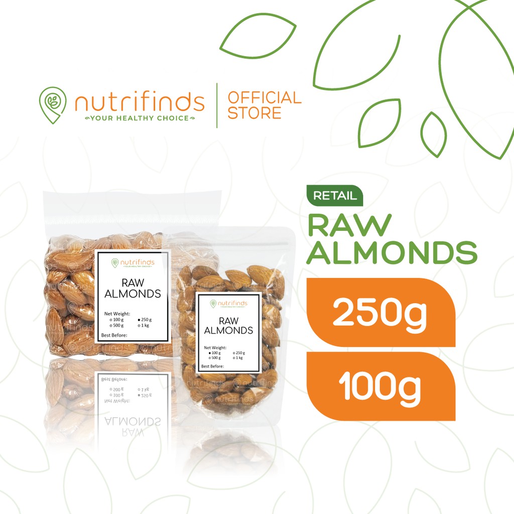 Raw Whole Almonds Retail Shopee Philippines