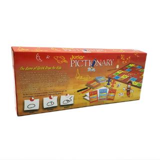 Board Game Kids Junior Pictionary Board Game Draw Guess Family Party