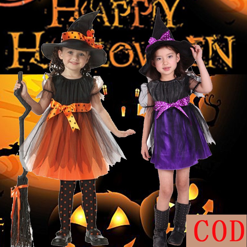 COD Ready Stock Halloween Costume Kids Kids Halloween Cosplay Party