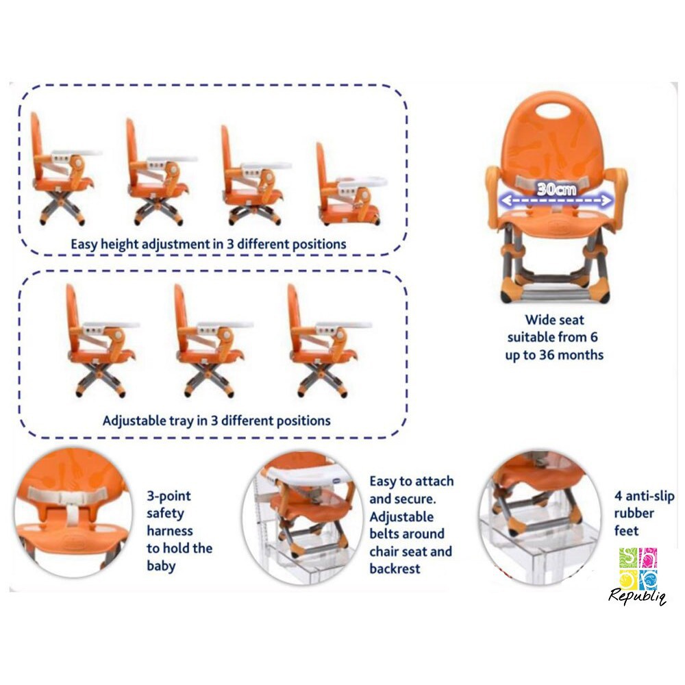 chicco pocket snack booster seat