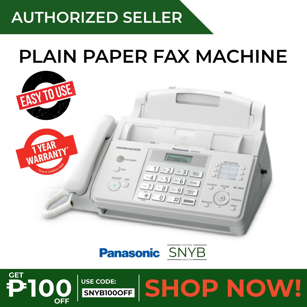 PANASONIC KX-FP711 Plain Paper Fax Machine | Shopee Philippines