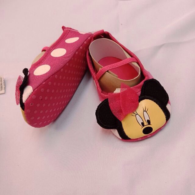 minnie mouse baby shoes