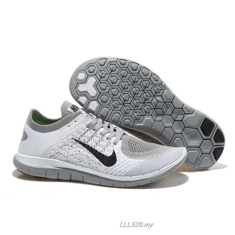 nike free flyknit 4.0 mens grey