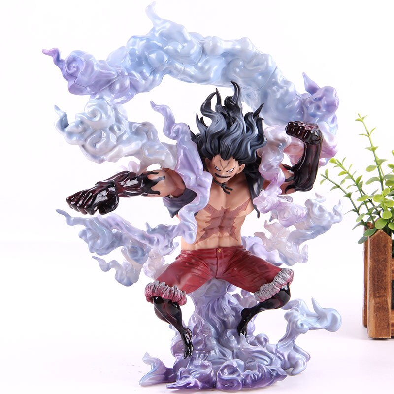 King Of Artist One Piece The Snake Man Luffy Gear 4 Snakeman Action Figure Monkey D Luffy Figure Model Toy Shopee Philippines