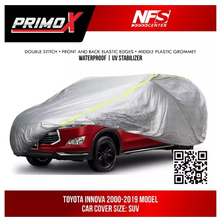 Waterproof Aluminum Car Cover For Toyota Innova Shopee Philippines