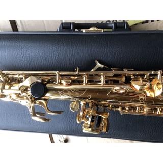 Yamaha 82Z Soprano Saxophone B flat Gold Plated with HIGH F# key Woodwind Music Instruments #9