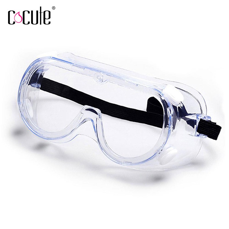 glass safety goggles