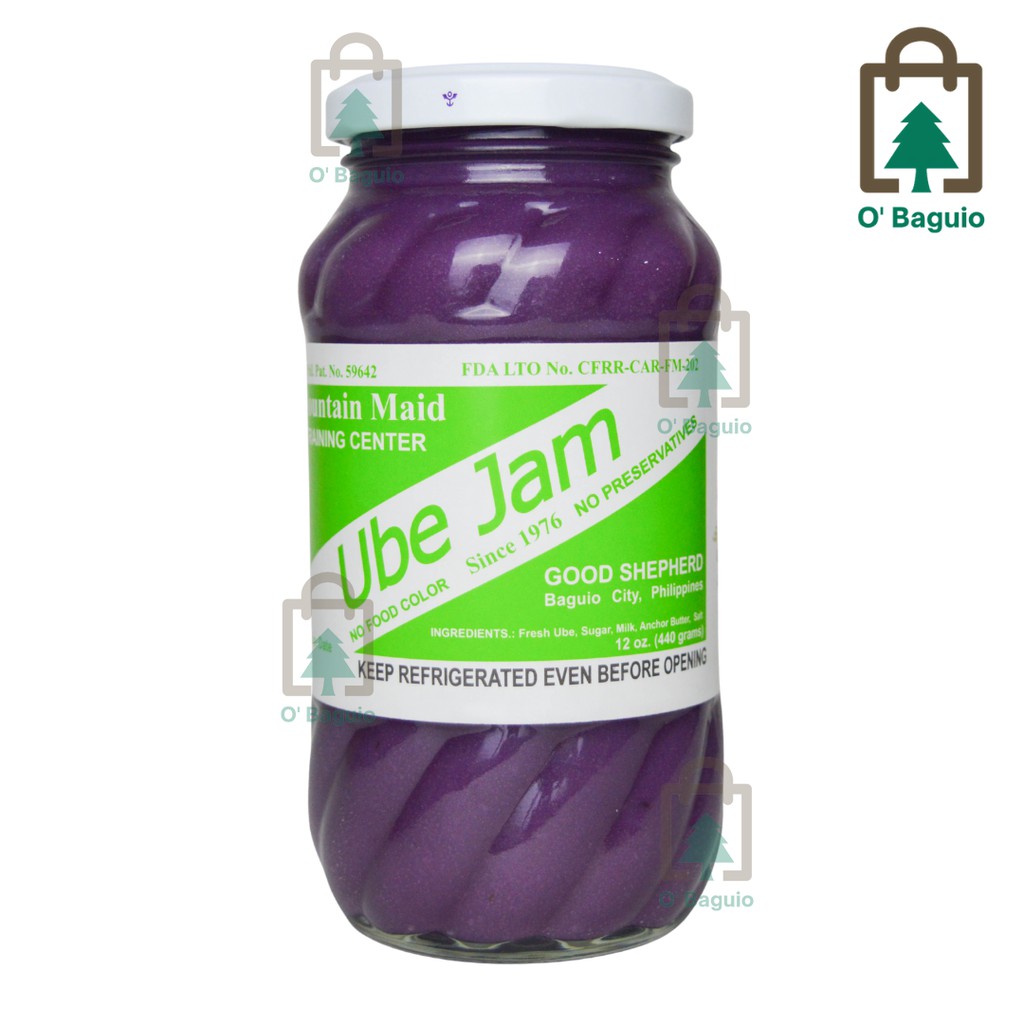 O' Baguio Good Shepherd Ube Jam (440g) Shopee Philippines