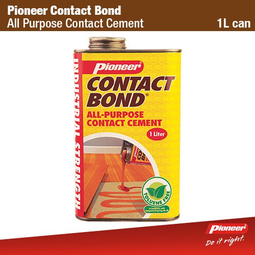 Pioneer Contact Bond All Purpose Contact Cement 1L Can | Shopee Philippines