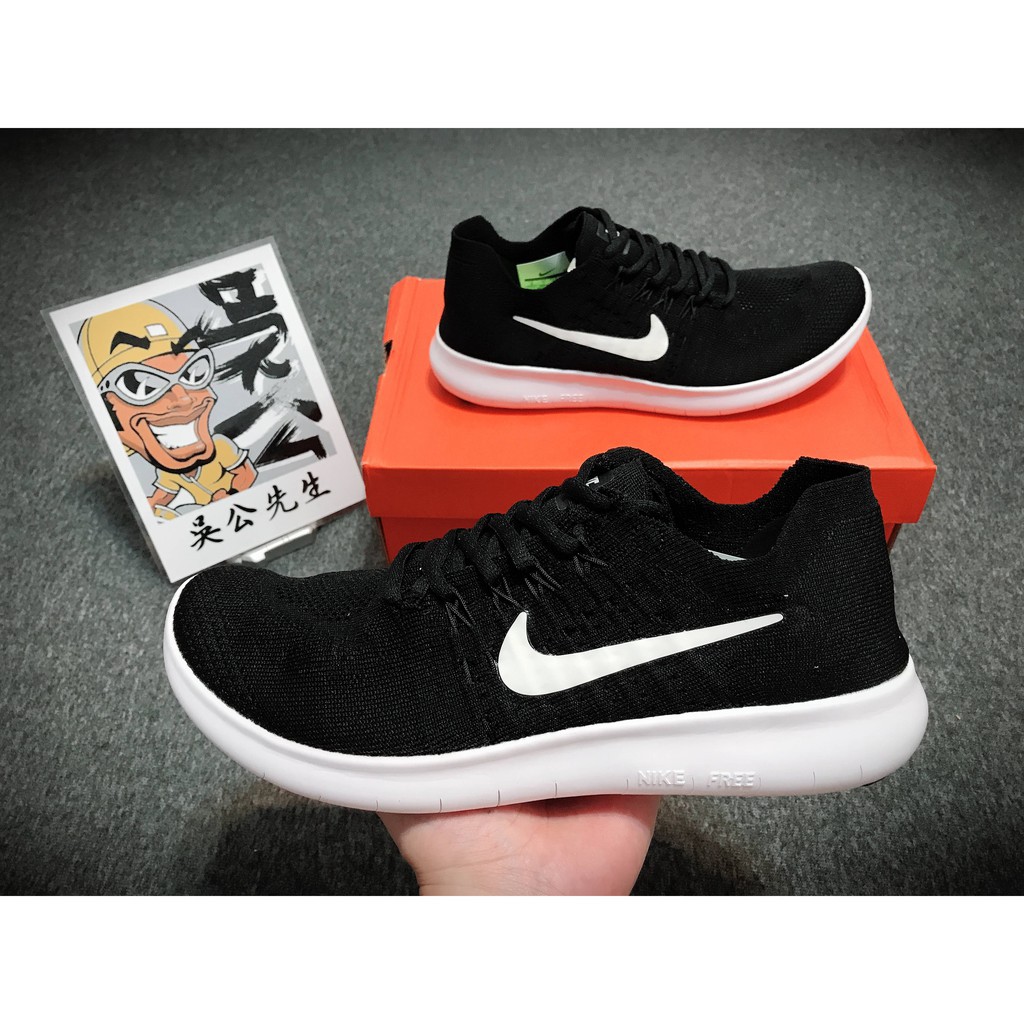 nike free rn flyknit 2017 black