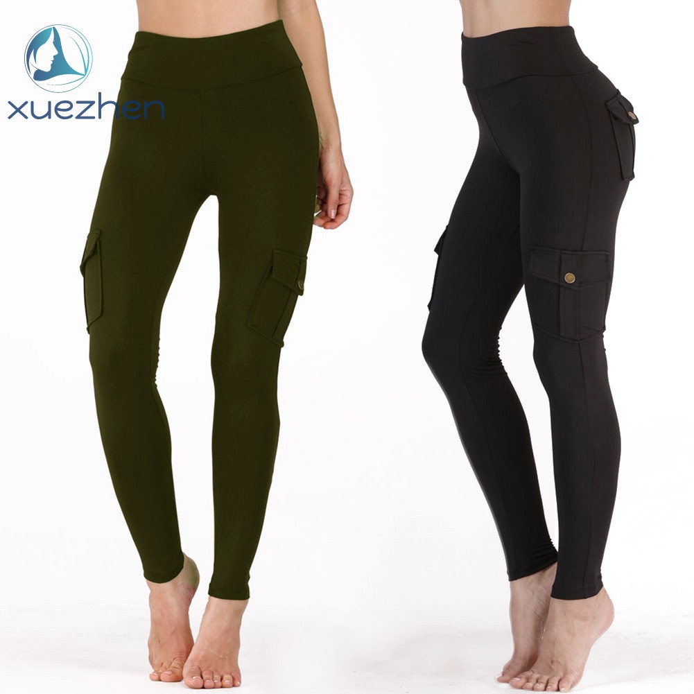 yoga pants with cargo pockets
