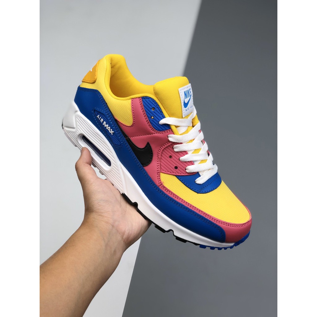 air max 90 pink and yellow
