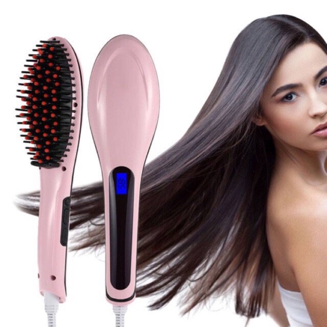 fast hair straightening comb