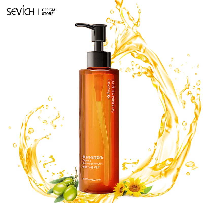 SEVICH Black Tea Cleansing Oil Gentle Deep Cleansing Makeup Remover